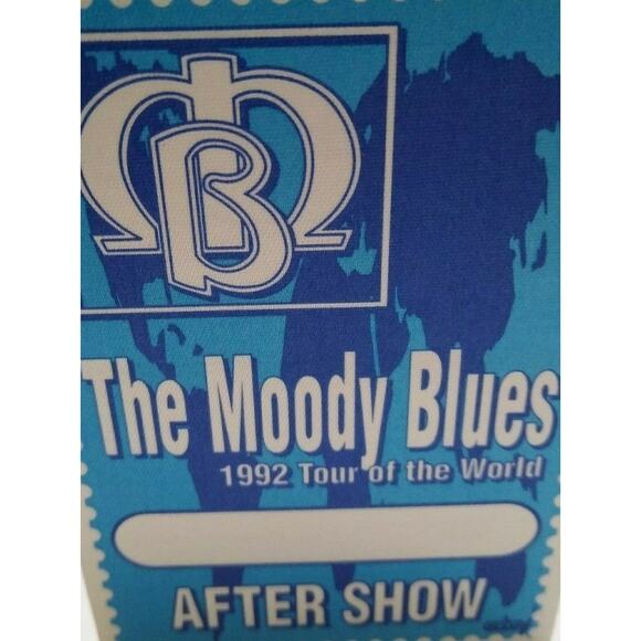 The Moody Blues Backstage Pass Tour Of The World Original 1992 Rock Music Gift - Picture 2 of 4